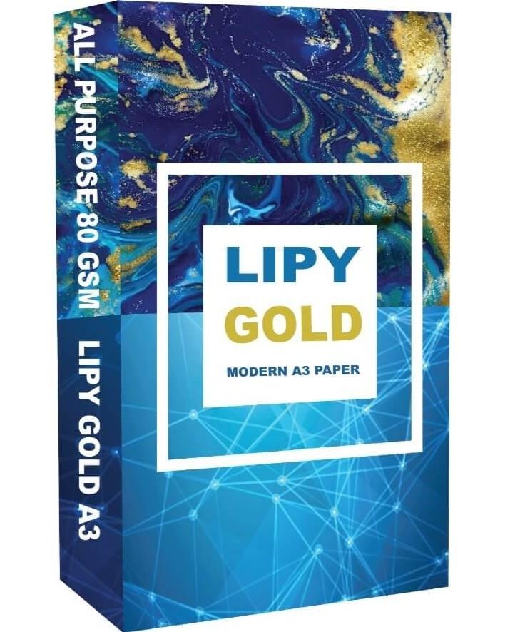 LIPY GOLD A3 PAPER 80 GSM